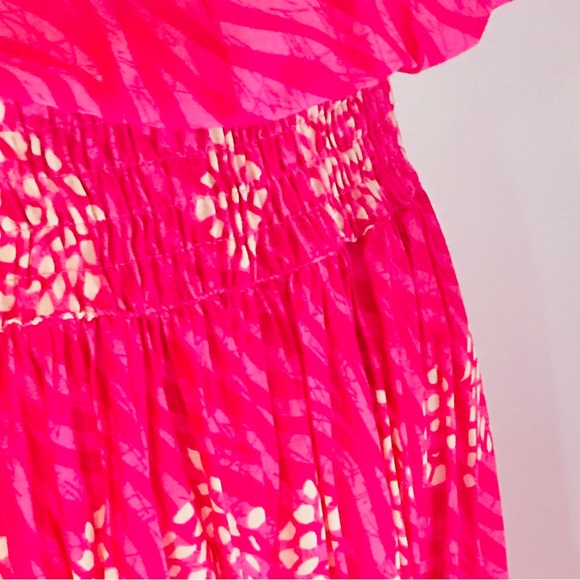 Victoria’s Secret Moda International pink cotton fit and flare dress. M. NWOT. - Picture 4 of 11